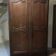 NORMANDY OAK SOLID ARMOIRE
