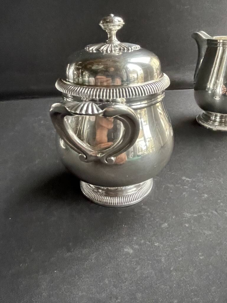 Gallia tea service by Christofle model Lauzin