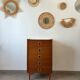 Vintage teak chest of drawers/commode