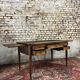 Flat mahogany desk Louis XVI XIX style Century