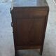 Compact Art Deco commode from the 1930s, carved wood and marble.