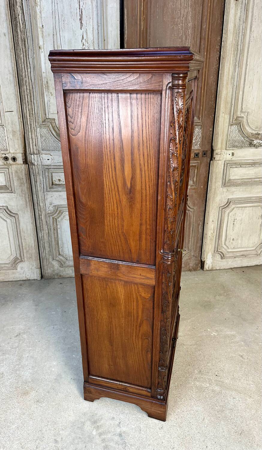 20th century neo-gothic wardrobe