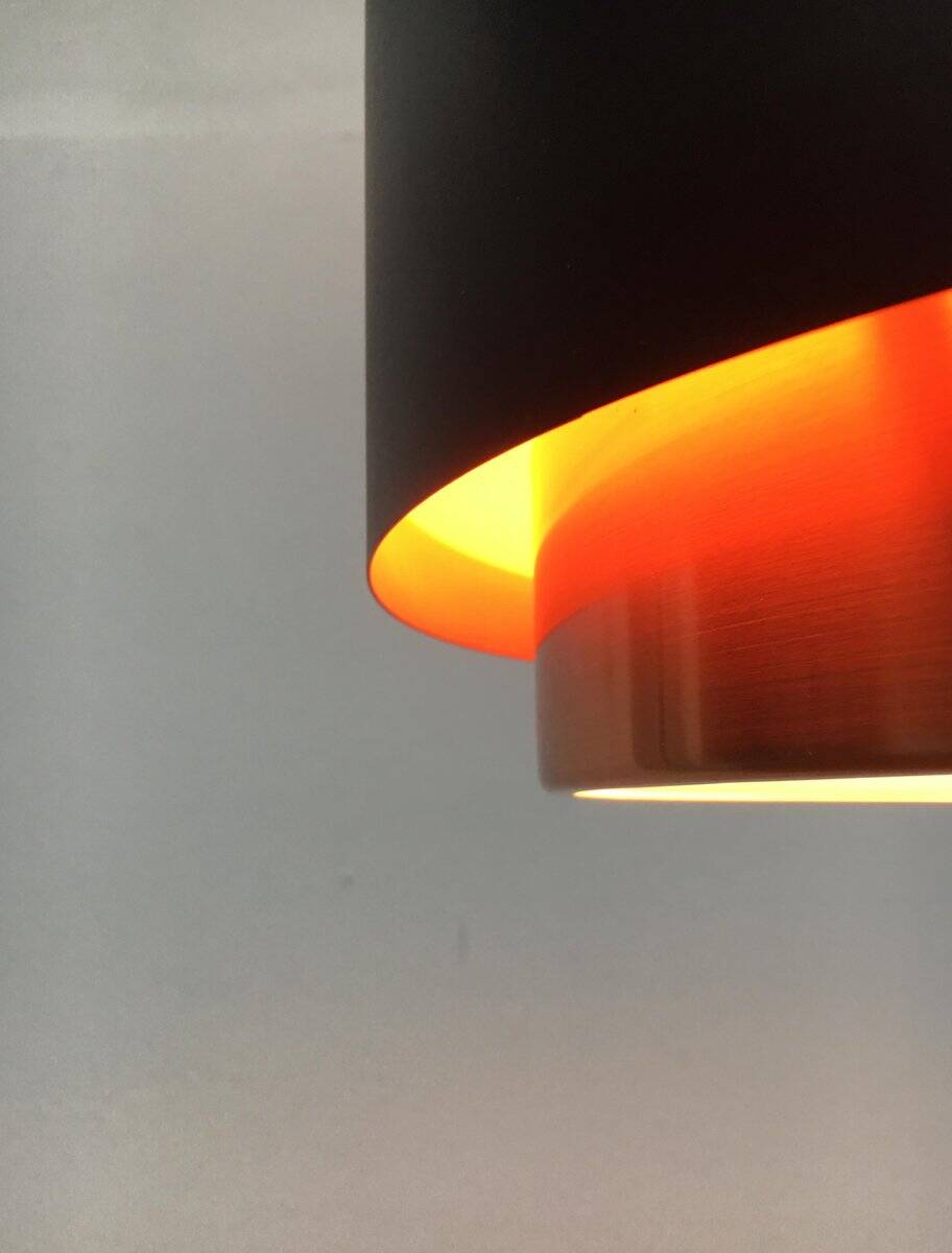 Mid-century Saturn chandelier by Jo Hammerborg for Fog & Mørup.