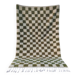 Traditional handmade pure wool rug, size 100 x 200 cm