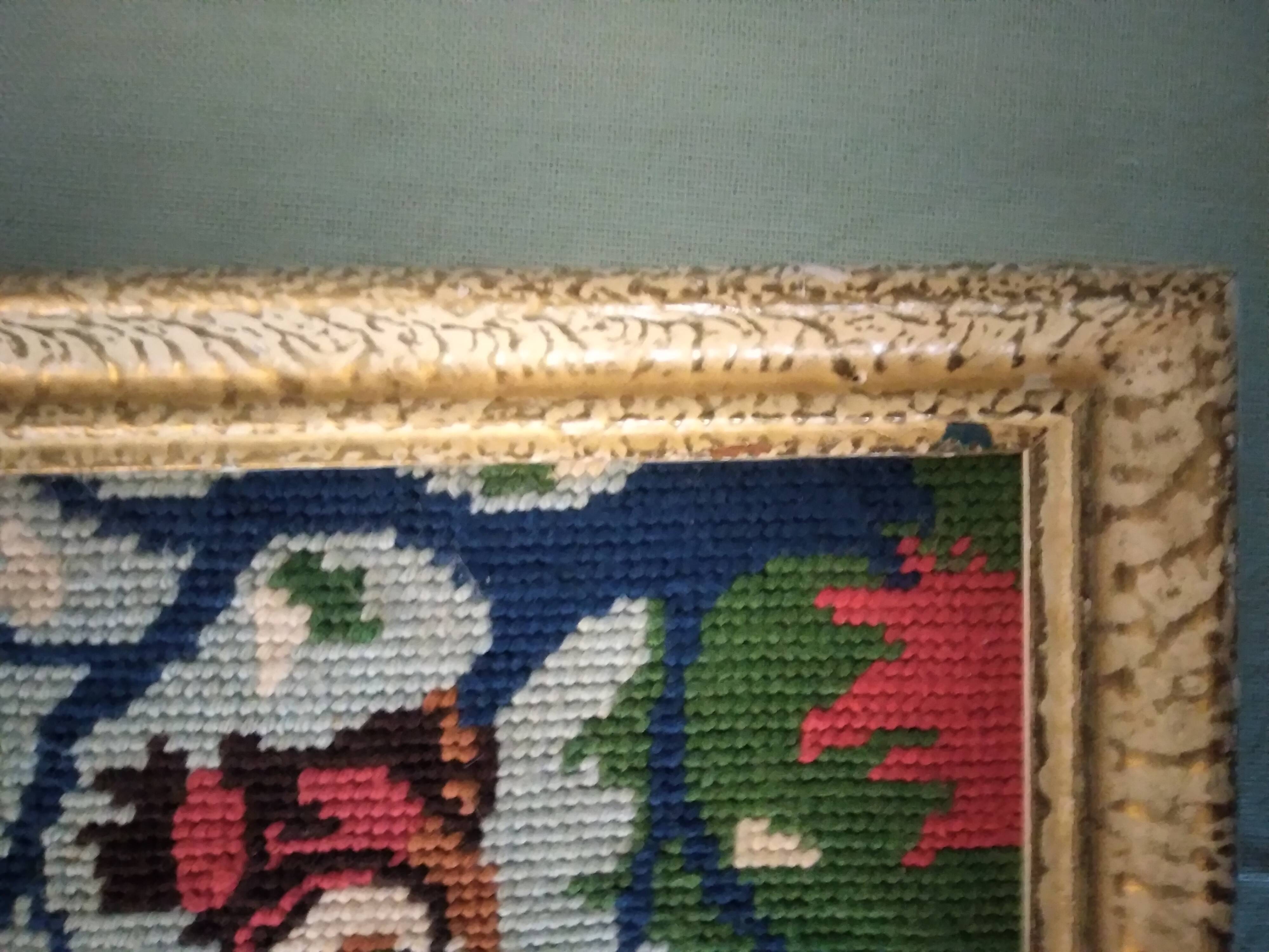 Pair of vintage Bambi canvas frames