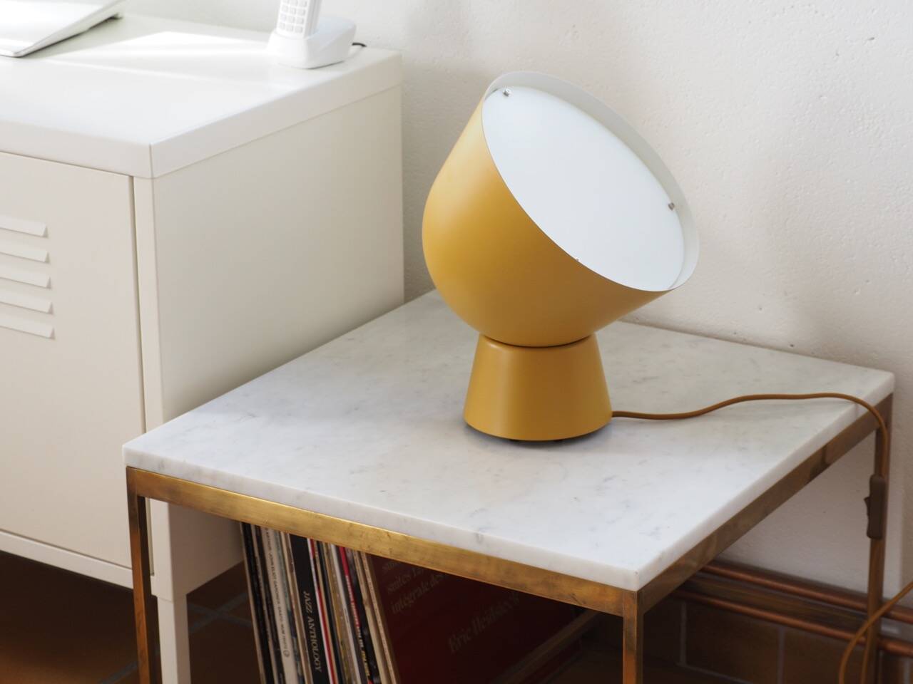 Ikea ps 2017 mustard table lamp by ola wihlborg