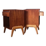 pair of bedside tables from the 1950s-1960s