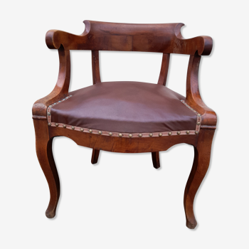 Fauteuil de bureau Louis Philippe 1900