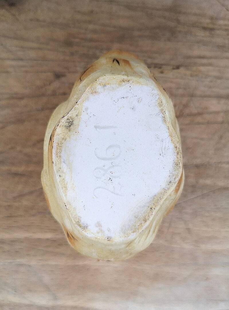 Rare collectible zoomorphic egg cup