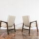 Paire de Fauteuils Mid-Century en Boucle Beige 1964