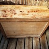 Parisian buffet raw wood