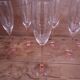 Champagne glasses Arcoroc Luminarc France pink stem