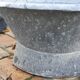 Children's zinc bathtub - End 19th