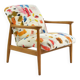 Fauteuil WR à motifs coloré