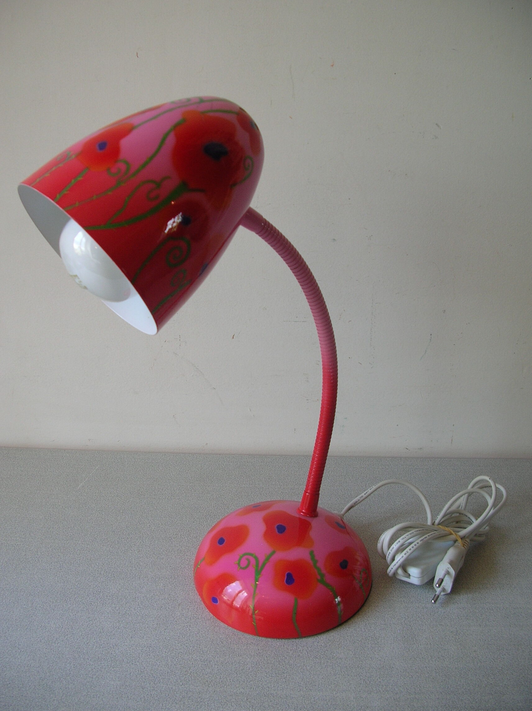 Flexible articulated lamp Pylones Globe Trotter