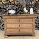 Renovated antique solid wood chest of drawers