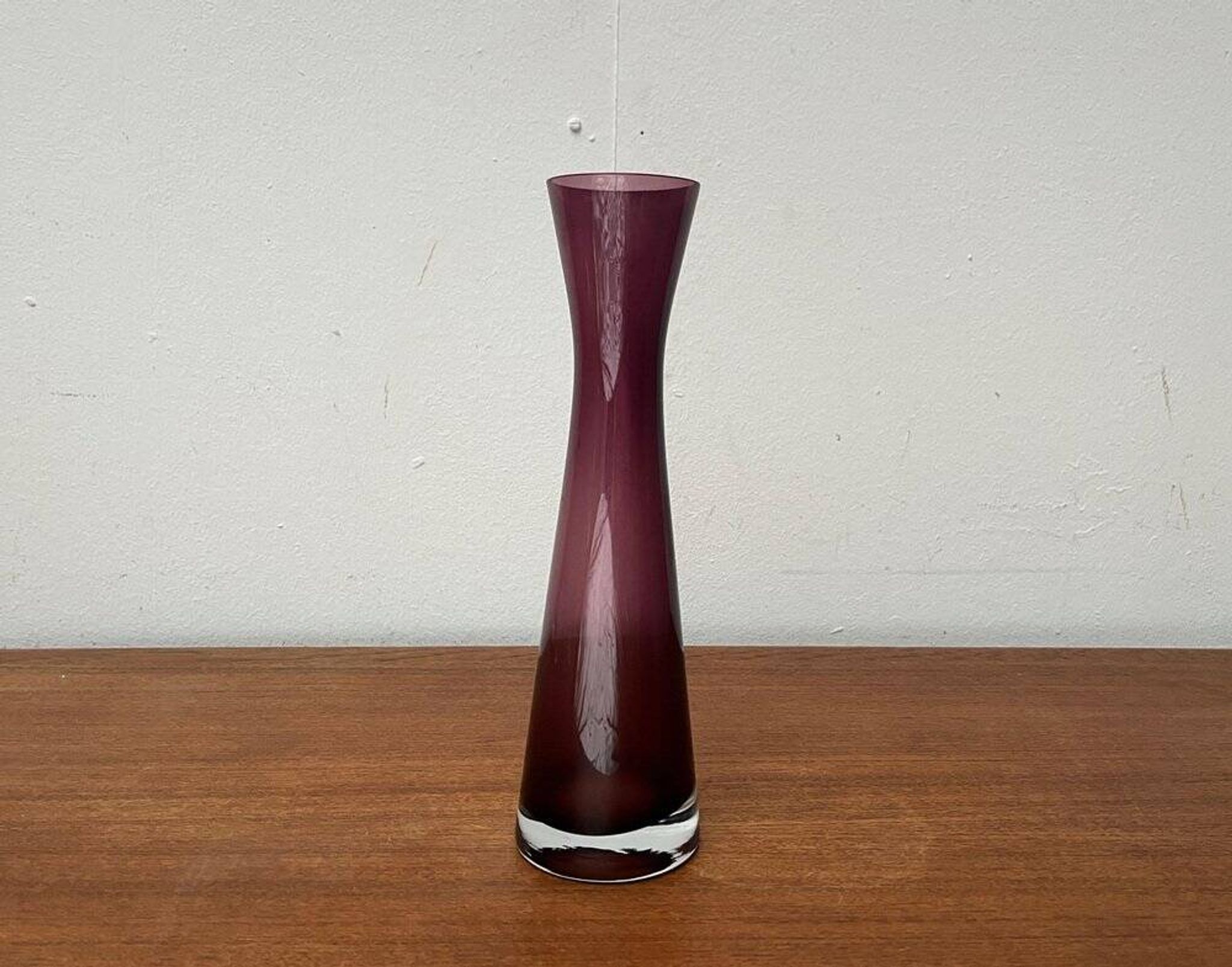 Mid-century glass vase Diabolo by Ingrid Glas, Germany, 1960s