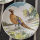 6 plates Gien 80s "Chambord"