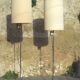 2 60s floor lamps