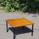 Table basse moderniste en palissandre de Rio, Mutz 1950s