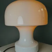 A-743 Mushroom Lamp By Glashütte Limburg, Germany, 1970S
