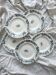 5 old flat ironstone plates “Cyrano” Longwy