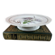 Cup on foot display in Limoges porcelain
