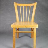 Baumann - Children's bistro chair . Light wood, vintage French