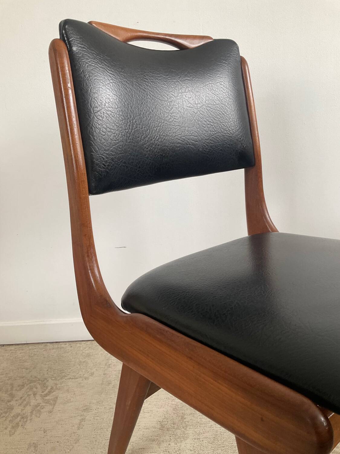 Scandinavian chair attributed to Louis Van Teeffelen from the 1960s