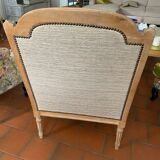 Bérengère bohemian cane armchair