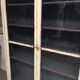 Old mahogany patinated bookcase