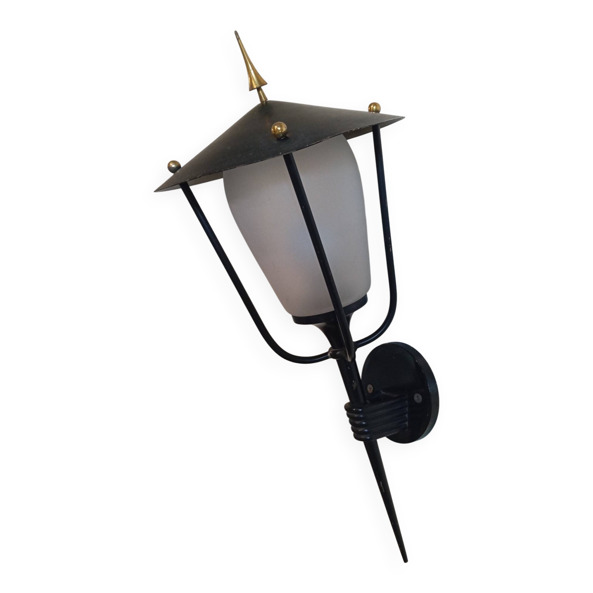 1950s wall light by Maison Arlus