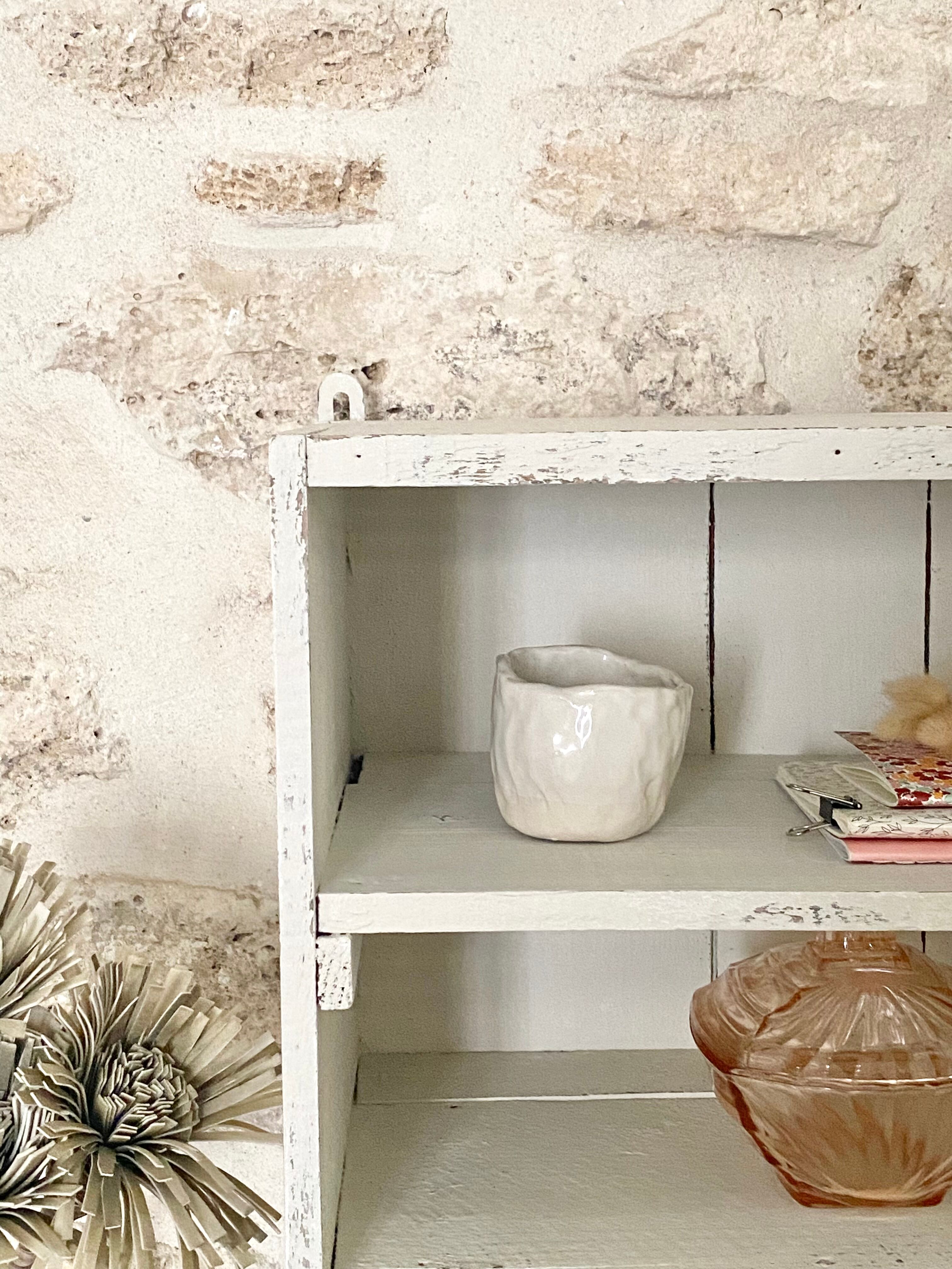 Wooden shelf