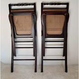 Pair of folding chairs