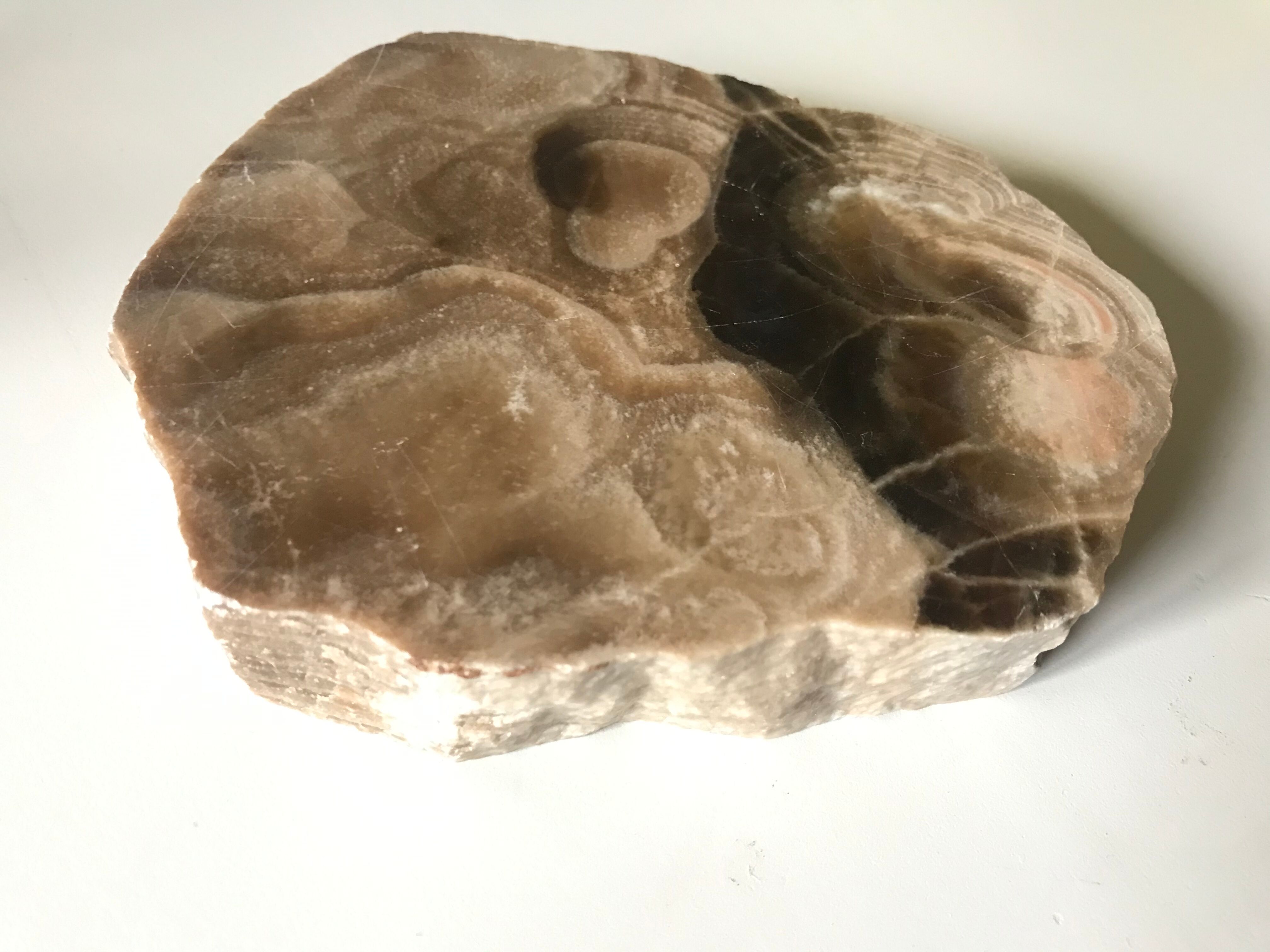 Vintage agate ashtray