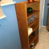 Small vintage library 1960 in honey oak