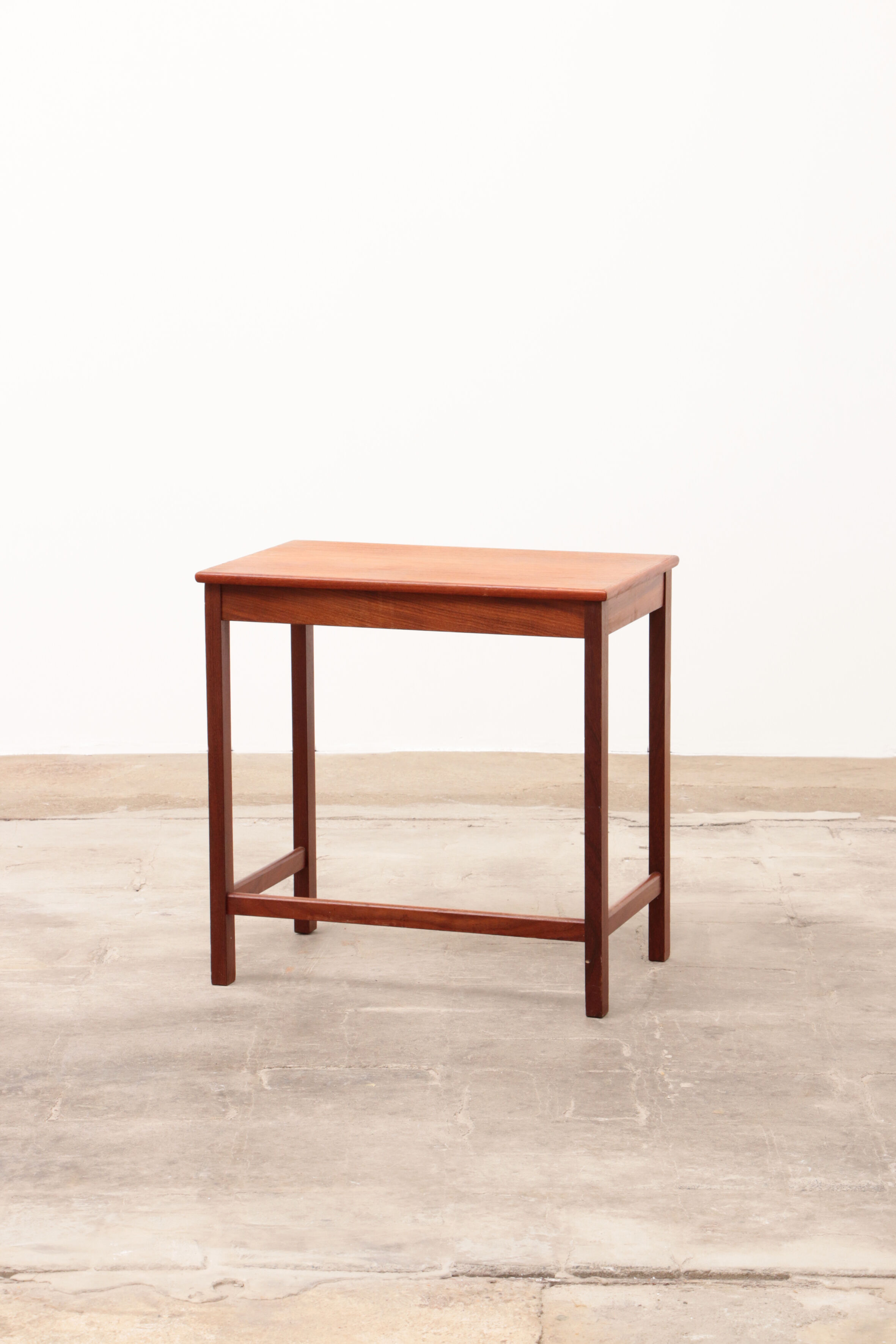 Teak wood bedside table or side table, 1960s