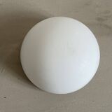 Small opaline wall or ceiling light D15cm