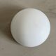 Petite applique ou plafonnier opaline D15cm