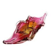 Decorative bowl by J. Hospodka for Chribska Glassworks, Czechoslovakia, 1960s