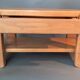 Solid elm bedside table 1960/1970