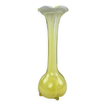 Yellow corolla vase
