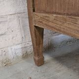 Burmese teak chest of drawers