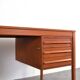 Mid-Century Teak Executive Desk by Torbjørn Afdal for Bruksbo, 1960s.