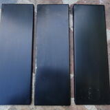 Metal thong wall shelf