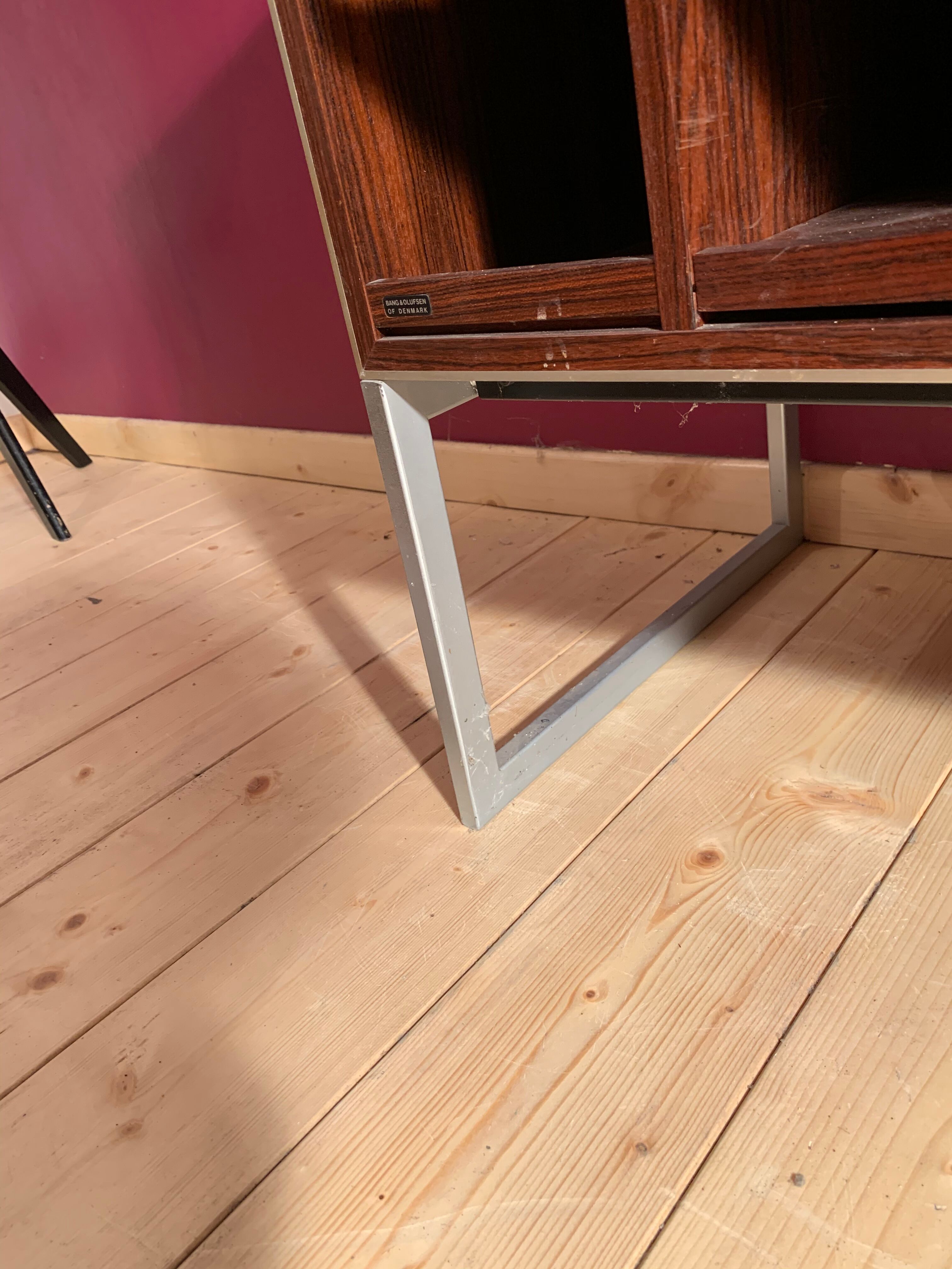 Jacob Jensen hi-fi TV furniture, vinyl brand bang olfusen