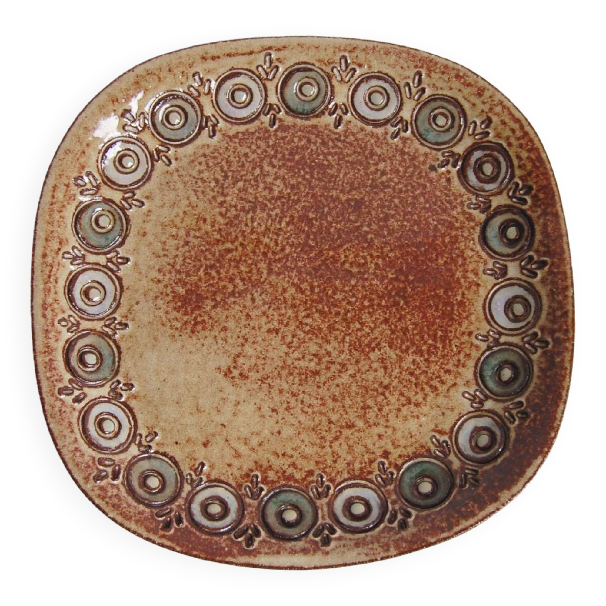 Vintage decorative dish - Dour - Marie-Henriette Bataille