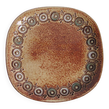 Vintage decorative plate - Dour - Marie-Henriette Bataille