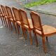 Set of 6 Louis XV style caned chairs in solid wood