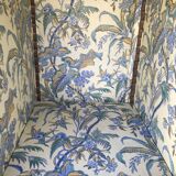 Louis XV marquetry bonnetière 1950s